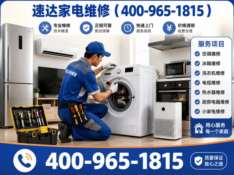 潜江家电维修展示图